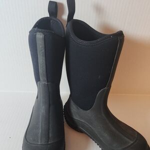Stylish Kids' Black Boots